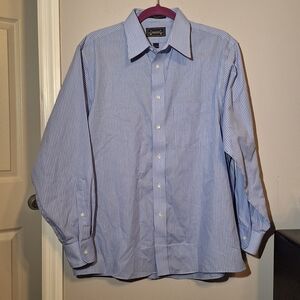 The Arrowhead Company Vintage Blue 
Pinstriped Shirt